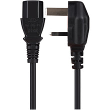Load image into Gallery viewer, Power Lead IEC C13 Female Plug to UK 3 Pin Mains Plug - 3m, 13 Amp Fuse