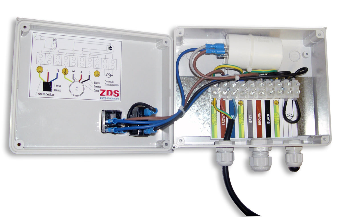 Pomp Control Box Inside Submersible Pump Control Box CBO – GT Drilling